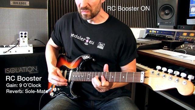 Xotic RC Booster - Demo by Simon Gotthelf & pedaler.eu смотреть онлайн