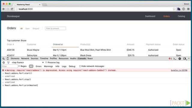 Mastering ReactJS: shouldComponentUpdate and React.addons.Perf | packtpub.com смотреть онлайн