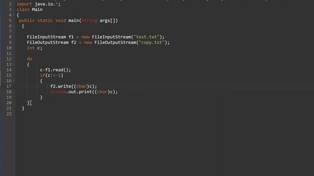 JAVA FILE READ AND WRITE смотреть онлайн