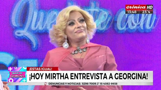 ¡Mirtha entrevista a Georgina!, participación especial de Fernando Parra смотреть онлайн