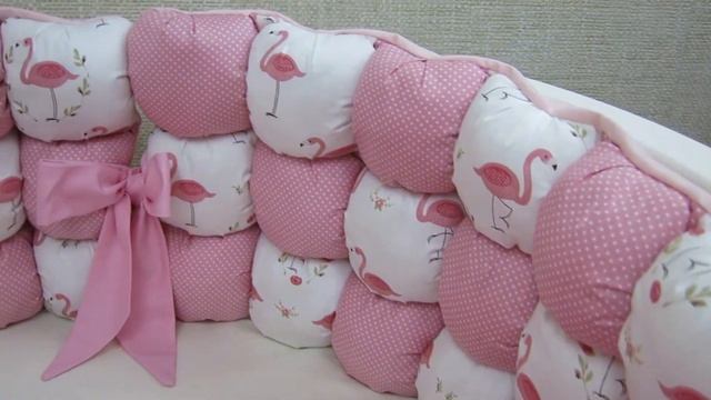 Бортики в кроватку Бон Бон. Детский Текстиль. Комплект в кроватку. смотреть онлайн