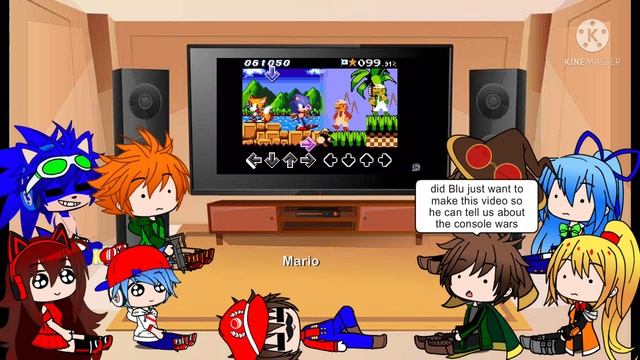 Fandoms react to cross console clash (featuring special guest) смотреть онлайн