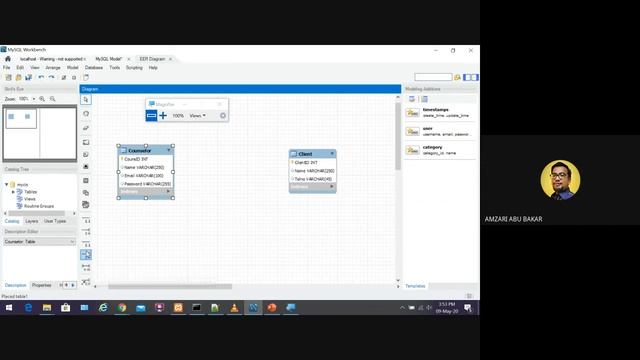 MySQL Workbench - Create a model, Many to Many Entity Relationship смотреть онлайн