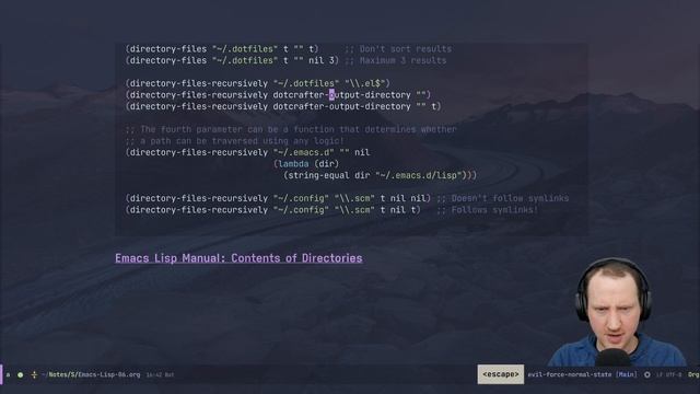 Managing Files and Directories in Practice - Learning Emacs Lisp #6 смотреть онлайн