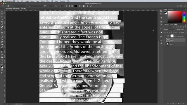 Text Portrait Effect Photoshop Tutorial смотреть онлайн
