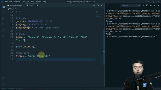 Syntax Dasar Python #2 | Dasar Pemrograman смотреть онлайн