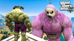 ЗОМБИ ТЕЛЕПУЗИК РАЗДАВИЛ ХАЛКА БИТВА В ГТА 5 МОДЫ! ОБЗОР МОДА В GTA 5! ГТА ИГРЫ ВИДЕО MODS