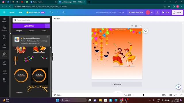 Creating Stunning Navratri GIF Posts for Instagram Using Canva - Step-by-Step Tutorial смотреть онлайн