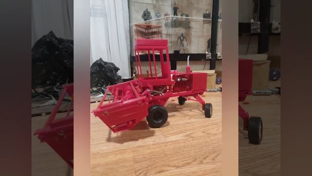 Масштабная модель косилки Fortschritt e301. Scale model of the Fortschritt E301 mower #1 смотреть онлайн