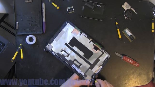 HP MINI 210 210-1000 take apart, disassembly, how-to video (nothing left) смотреть онлайн