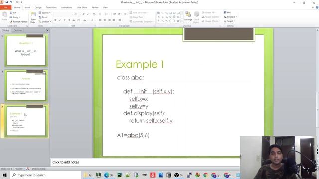 Python Interview Question | What is __init__ in python? | Tutorial 11 смотреть онлайн