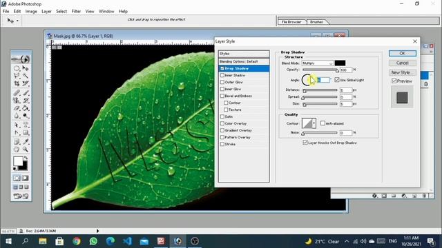 Horizontal Type Mask Tool in Photoshop || Mask Tool in Adobe Photoshop || Photoshop Tutorial Day 21 смотреть онлайн