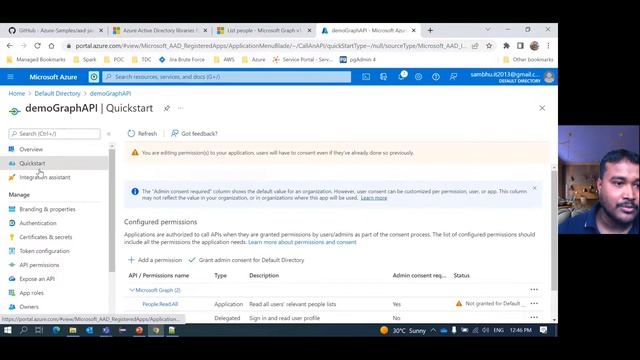 Azure Application(APP) Registration and Microsoft Graph API #2022 #azureactivedirectory #graphapi смотреть онлайн