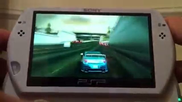 PSP GO With PS3 Ctf Theme + NFS Mostwanted 5-10 Gameplay!