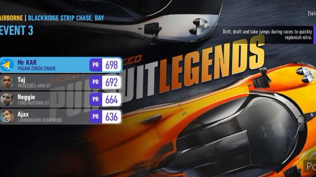 NFS No Limits 'NFS Pursuit Legends' Pagani Zonda Cinque| DAY 1 to DAY 4 смотреть онлайн