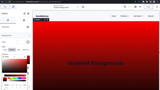 Create Gradient Backgrounds With Unlimited Colors in Breakdance смотреть онлайн