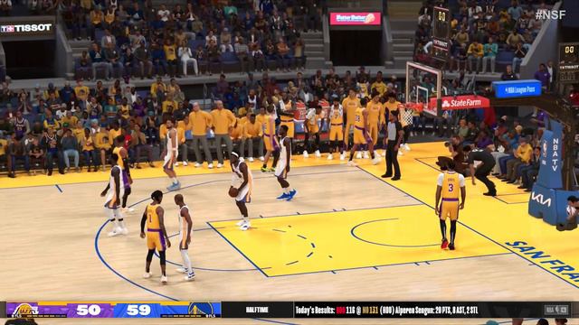 WARRIORS vs LAKERS (PS5) - NBA 2K24 [4K UHD] смотреть онлайн