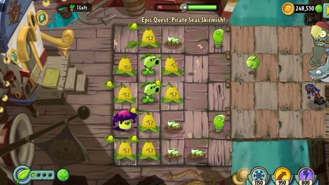 Plants vs. Zombies 2 | Epic Quest: Pirate Seas Skirmish - Step 7 смотреть онлайн