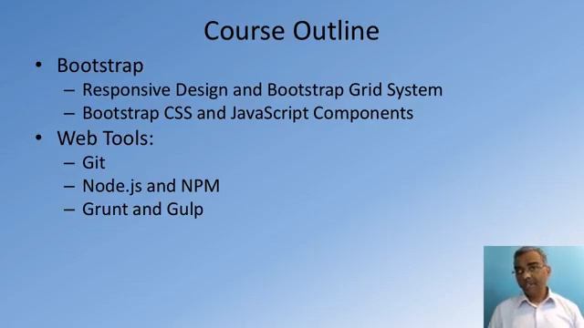 1. Front End Web UI Frameworks and Tools Bootstrap 4 Course Overview смотреть онлайн