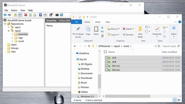 SVN Basics - Tagging and Branching смотреть онлайн