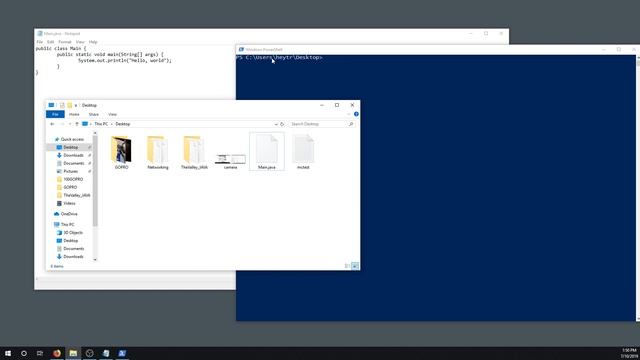 How to Write and Run Java Programs Using Notepad смотреть онлайн