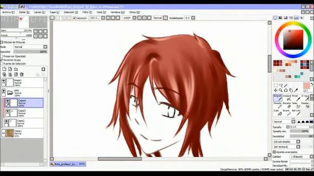 Proceso Lineart y Coloreado смотреть онлайн