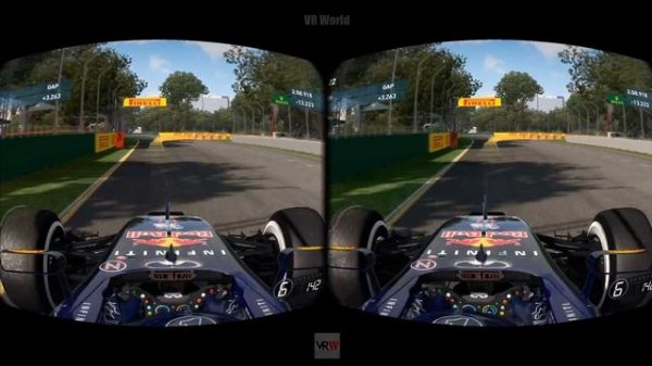 F1 Formula Racing in Virtual reality - Grand Prix Race Highlights 3D VR SBS HTC Vive