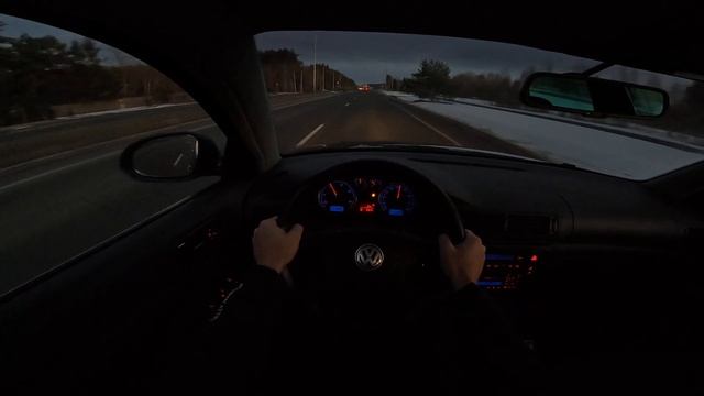 2004 Volkswagen Passat Variant B5.5 1.9TDI 96KW POV Evening Drive смотреть онлайн