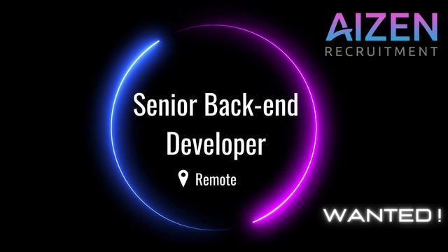 Hiring a Senior Back-end Developer смотреть онлайн