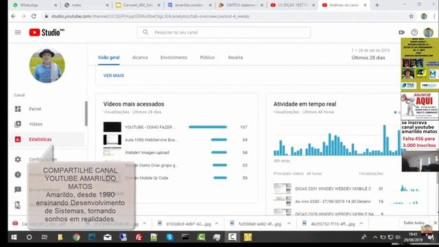 Video 3956 - windev webdev - Revisao Diversos 12 - Rotina de um programador - 03-11-2023 смотреть онлайн