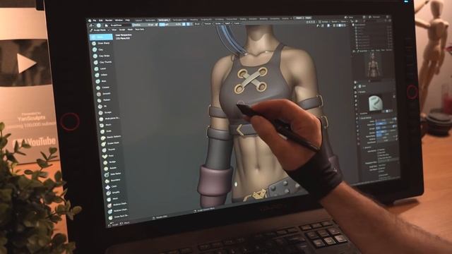 Sculpting Jinx in Blender in 1 Minute смотреть онлайн