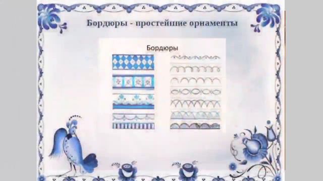 Ознакомительная консультация с декоративно-прикладным искусством Гжель смотреть онлайн
