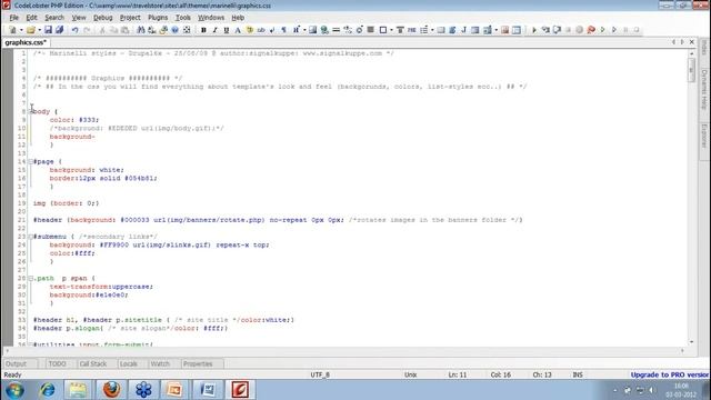 PHP Drupal implementation - Default Theme for your Website смотреть онлайн
