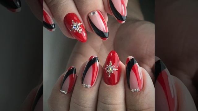Самый Шикарный маникюр на Зиму 2021-2022 – фото идеи для изысканного зимнего маникюра смотреть онлайн