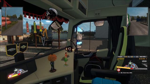 Euro Truck Simulator 2 RusMap Tour mit dem G27 Part 2/2 смотреть онлайн