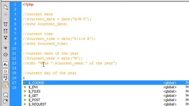PHP: Date Function смотреть онлайн