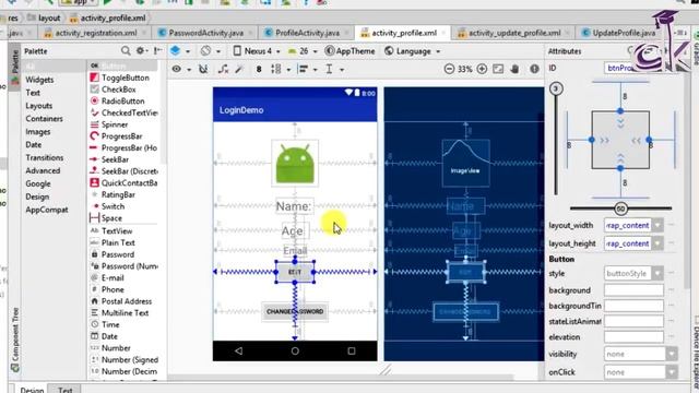 Simple Login App using Database (PART 9) - Updating User Info! (Android Studio 3.0.1) смотреть онлайн