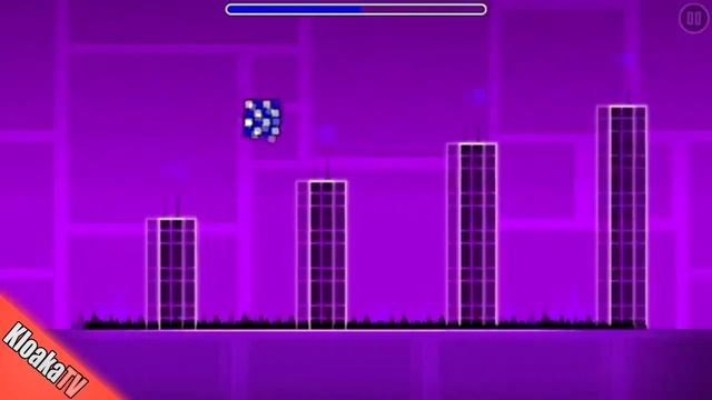 Geometry Dash - Level 1 - Stereo Madness Walkthrough смотреть онлайн