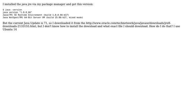 How to update to latest Java JRE 71? смотреть онлайн
