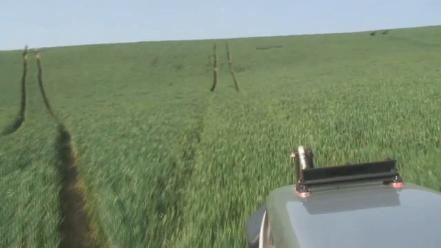 Сельхозтехника. Разбрасыватель минеральных удобрений Kverneland Accord Exacta смотреть онлайн