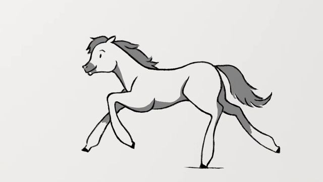 Horse animation template (Animation Desk) смотреть онлайн