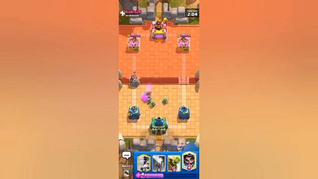 BATTLE AGAINST KARIS26 || CLASH ROYALE смотреть онлайн