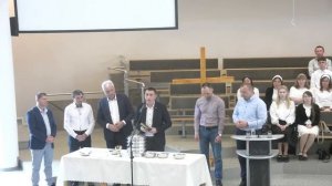 Украинская церковь ЕХБ Билефельд Германия Хлебопреломление 07.05.2023