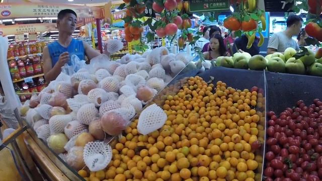 КИТАЙ | ПРОДУКТЫ в СУПЕРМАРКЕТЕ | ХАЙНАНЬ, Санья смотреть онлайн