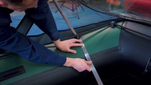 Установка носового тента на Лодку ПВХ