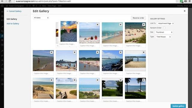 How to delete image from WordPress gallery смотреть онлайн