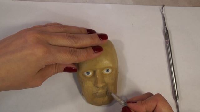 Лепка лица куклы ч 3 смотреть онлайн