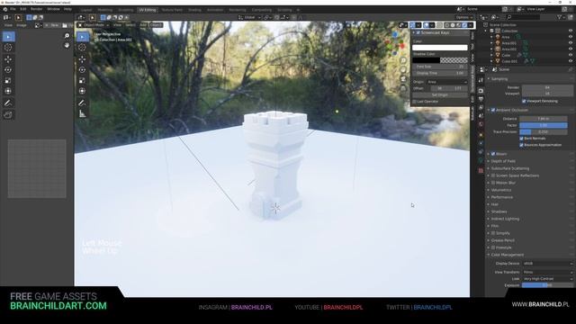 (Stylised Game Asset ) 3d Tower Defense | 3d Game Design in Blender 2.90 Low Poly Speed Model (EP1) смотреть онлайн