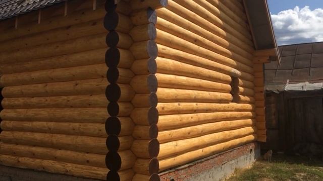 Шлифовка сруба/Биофа/Масло для сруба смотреть онлайн