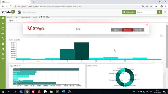 1 STAgile Basic example import csv file, basic graphs, dashboard view, export to csv смотреть онлайн